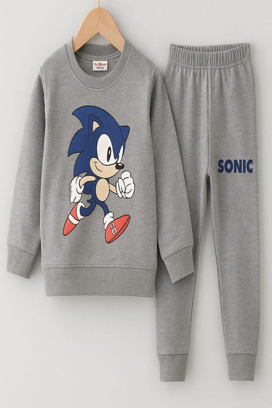 Boys Winter Track Suite | Sonic | Grey