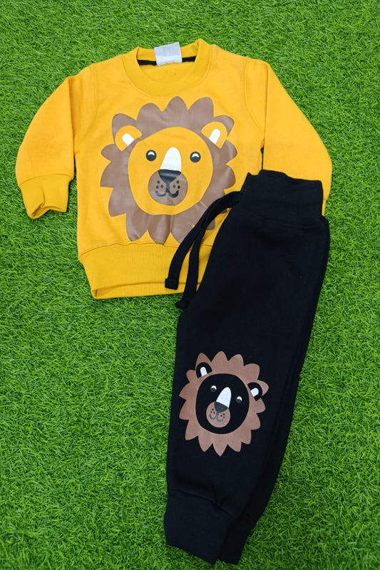 Boys Winter Track Suite | Loin | Yellow & Black
