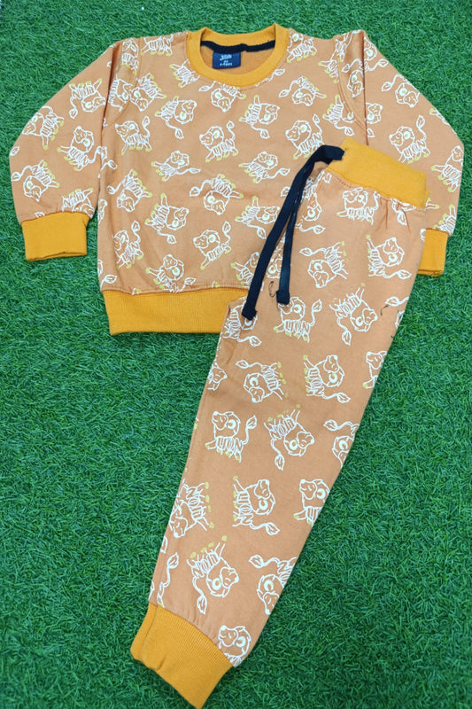 Boys Winter Track Suite | Loin | Orange